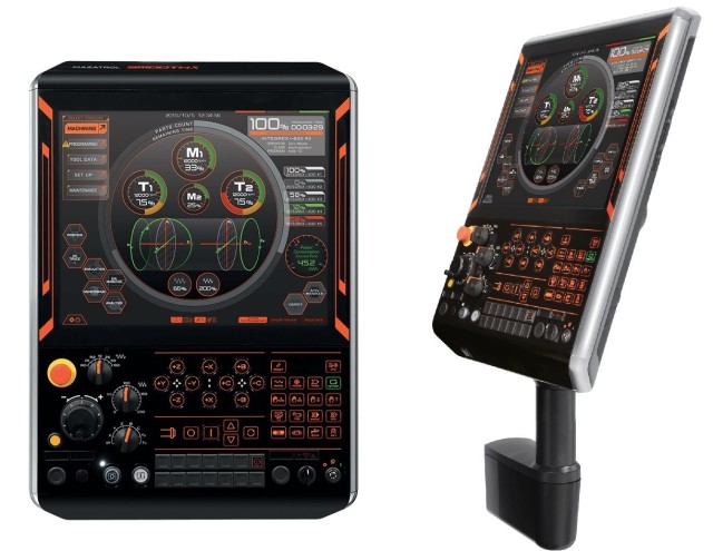 Mazak's MAZATROL SmoothX CNC. (image courtesy of Mazak.)