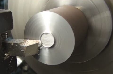 Facing operations are used to produce flat surfaces on the end of a part.